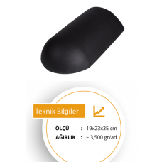 Antrasit Gri Beton Kiremit Mahya Sonlandırma Antrasit Gri Beton Kiremit Mahya Sonlandırma